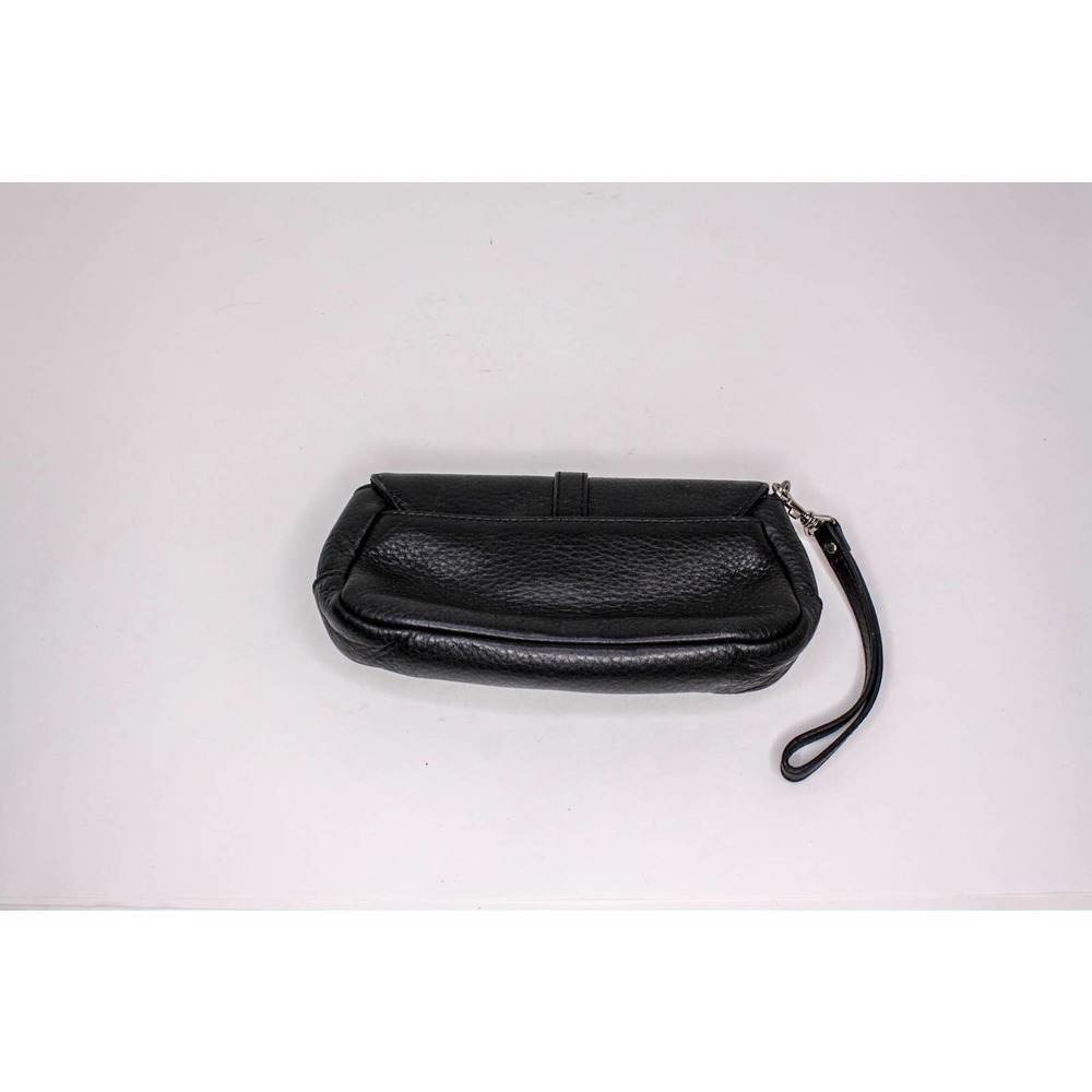 Talbots Wristlet Black Leather - Picture 2 of 2
